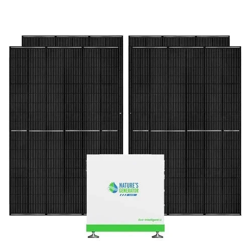 Natures Generator MyGrid 10K Solar Battery With 4 x 410W Rigid Solar Panels