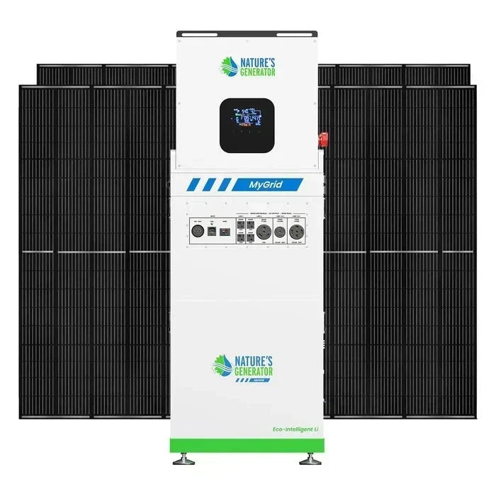 Natures Generator MyGrid 10K With 4 x 410W Rigid Solar Panel