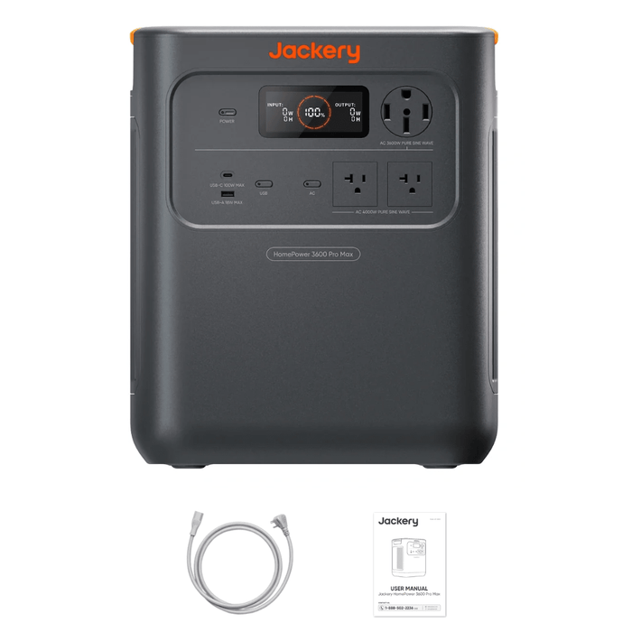 Jackery HomePower 3600 Pro Max Portable Power Station