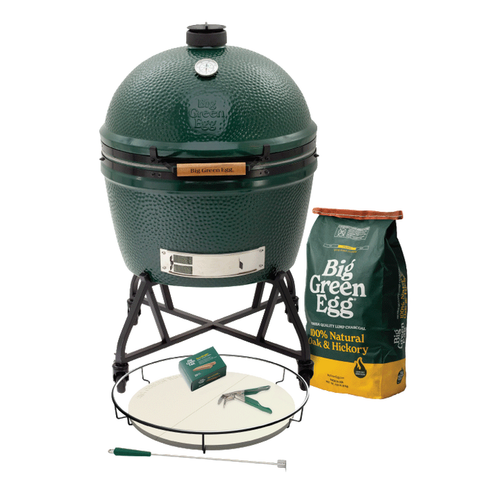 2XL Big Green Egg in an intEGGrated Nest+Handler Package