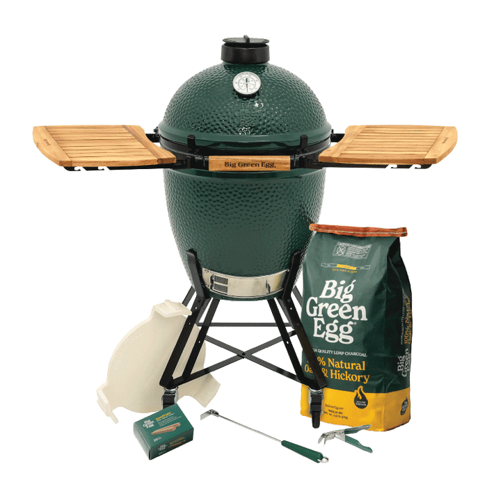 Large Big Green Egg in a Nest with Acacia Mates Package