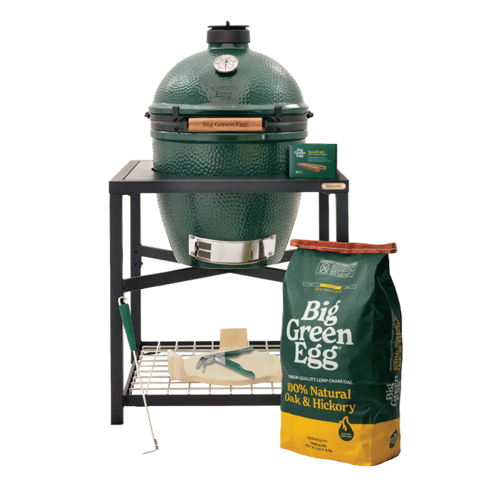 Large Big Green Egg in Modular Nest Package