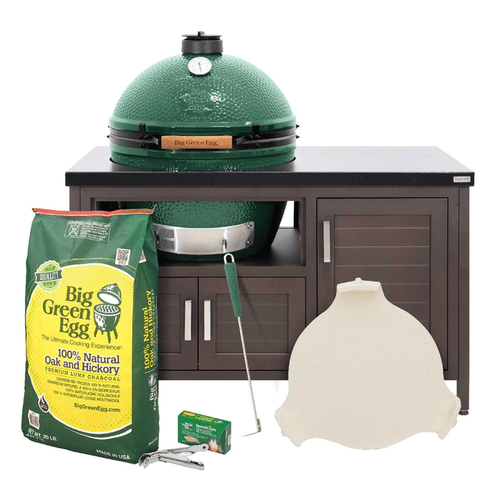 XL Big Green Egg in 50.4-inch Modern Farmhouse Table Package